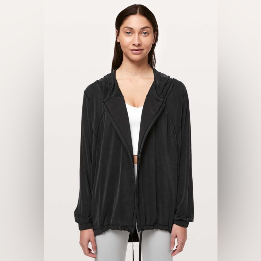 Lululemon Into Something‎ Good Black Hoodie